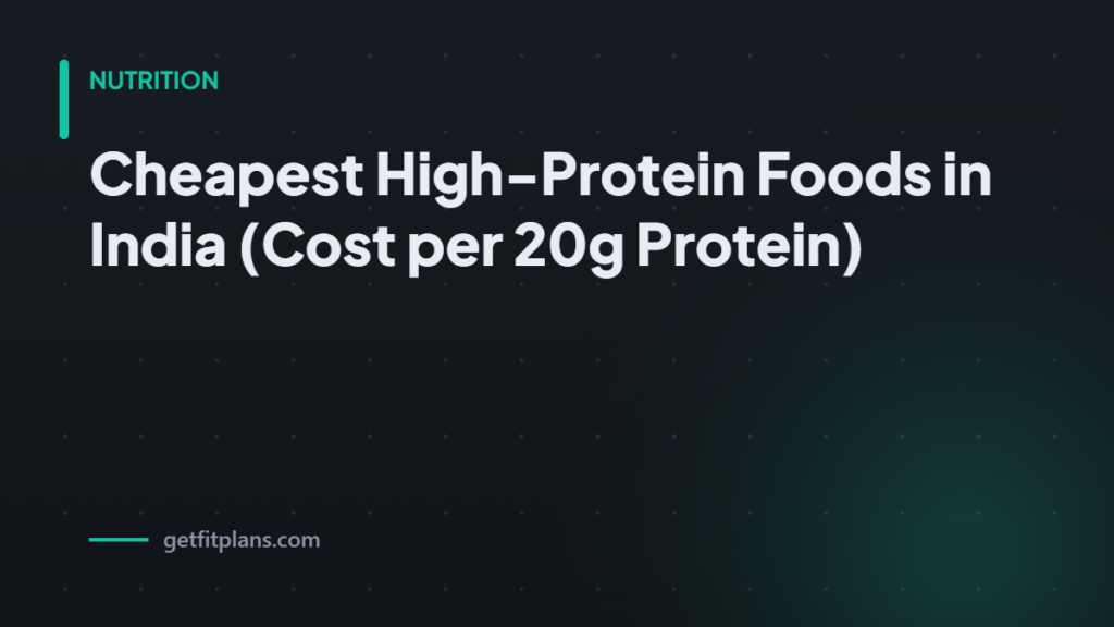 Cheapest high protein fo - GetFitPlans guide